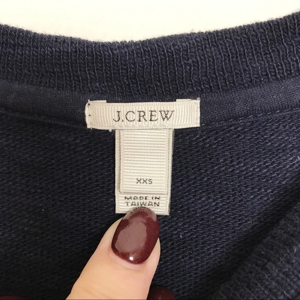 J. Crew Port of Call Sweatshirt City Stencils XS